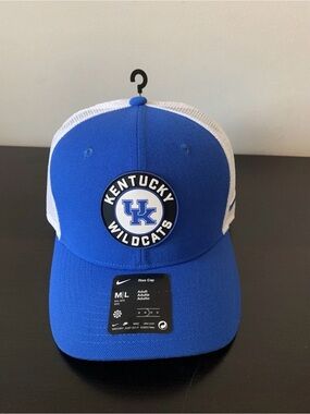 Nike Kentucky Wildcats Blue & White Trucker Hat